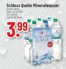 Mineralwasser Angebote von Schloss Quelle bei Trinkgut Bochum für 3,99 €