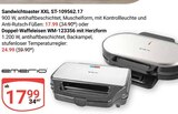 Aktuelle Waffeleisen Angebote bei GLOBUS in Siegen (Universitätsstadt) Aktuelles Sandwichtoaster XXL ST-109562.17 Angebot bei GLOBUS in Siegen (Universitätsstadt) ab 17,99 €