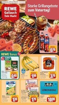 Aktueller REWE Prospekt "Dein Markt" Aktueller REWE Prospekt