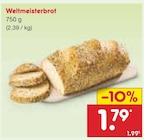 Weltmeisterbrot im Angebot bei Netto Marken-Discount in Mannheim Weltmeisterbrot Angebote bei Netto Marken-Discount Mannheim für 1,79 €