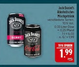 Berry Alkoholisches Mischgetränk im Angebot bei Marktkauf in Leipzig Berry Alkoholisches Mischgetränk Angebote von Jack Daniel's bei Marktkauf Leipzig für 1,99 €