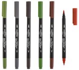 Buero im Lidl Prospekt Aquarell-Filzstifte in 6 Pastelltönen oder In 6 dunklen Tönen von CRELANDO im aktuellen Lidl Prospekt für 1,99 €