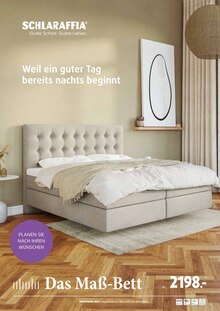 Bett im Polstermöbel Fischer Prospekt "BOXSPRING SPEZIAL" mit 11 Seiten (Fürth)