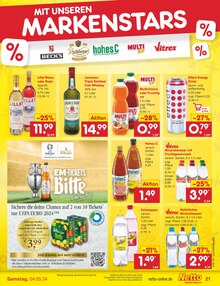 Spirituosen im Netto Marken-Discount Prospekt "Aktuelle Angebote" mit 50 Seiten (Oldenburg)