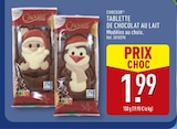 Tablette de chocolat au lait - Choceur dans le catalogue Aldi