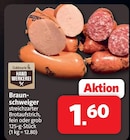 nah&frisch - Braunschweiger fein Angebot im Prospekt Braunschweiger fein bei nah&frisch im Prospekt "" für 1,60 €