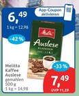 Aktuelles Kaffee Auslese Angebot bei budni in Hamburg ab 6,49 €