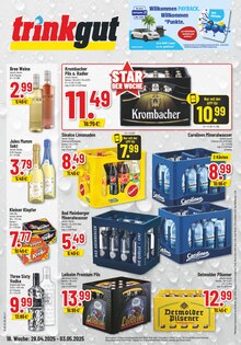 Bier im aktuellen Trinkgut Prospekt (Melle) Bier im Trinkgut Prospekt "Aktuelle Angebote" mit 6 Seiten (Melle)