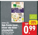 High-Protein-Linsenwaffeln von EDEKA Bio für 0,99 € bei EDEKA im Angebot High-Protein-Linsenwaffeln von EDEKA Bio im aktuellen EDEKA Prospekt