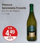 Prosecco Serenissima Frizzante im V-Markt Prospekt Prosecco Serenissima Frizzante von im aktuellen V-Markt Prospekt für 4,49 €