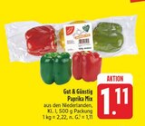 Paprika Mix Angebote von Gut & Günstig bei EDEKA Freiberg für 1,11 €