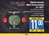 Elektronische Mini-Parkscheibe TX-353 Angebote von Technaxx bei EDEKA Augsburg für 11,00 €