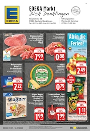 Supermarkt Prospekt von EDEKA Morsbach EDEKA Prospekt: "Aktuelle Angebote", 24 Seiten, 07.07.2025 - 12.07.2025