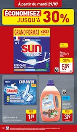 Lessive Angebote im Prospekt "DÉCOUVREZ NOS MÉGA FORMATS À PRIX DISCOUNT" von Aldi Lessive Angebote im Prospekt "DÉCOUVREZ NOS MÉGA FORMATS À PRIX DISCOUNT" von Aldi auf Seite 12