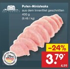 Puten-Ministeaks Angebote von Gut Ponholz bei Netto Marken-Discount Heinsberg für 3,79 €