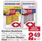 Backfisch oder Matjesfilets Angebote von Nordsee bei E center Mainz für 2,49 €