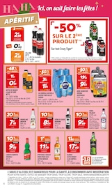 Promos Cassis dans le catalogue "Ici, on sait faire les fêtes !" de Netto à la page 4