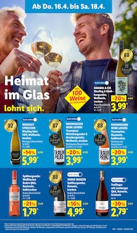 Wein im aktuellen Lidl Prospekt (Duisburg) Wein im Lidl Prospekt "LIDL LOHNT SICH" mit 70 Seiten (Duisburg)