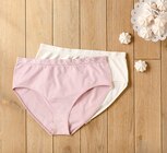 Lot de 2 slips femme sans couture - GEMO dans le catalogue Intermarché Super