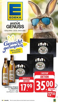 Bier im E center Prospekt "Aktuelle Angebote" mit 68 Seiten (Aalen)