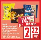 Schokoladenriegel oder Smarties Minis von Nestlé im aktuellen EDEKA Prospekt