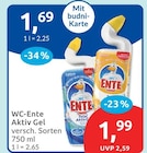 Aktiv Gel von WC-Ente im aktuellen budni Prospekt