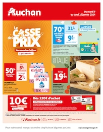 Prospectus Auchan Hypermarché à La Ricamarie, "Le CASSE des PRIX", 58 pages, 09/01/2024 - 15/01/2024