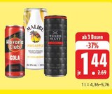 Alkoholische Mischgetränke im Angebot bei E center in Hof Alkoholische Mischgetränke Angebote bei E center Hof für 1,44 €