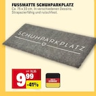 FUSSMATTE SCHUHPARKPLATZ Angebote bei E center Mainz für 9,99 €