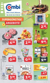 Getränke im combi Prospekt "Markt - Angebote" mit 24 Seiten (Hannover)