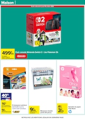 Nintendo Switch Angebote im Prospekt "VENEZ GOÛTER AU MEILLEUR POUR DE BON !" von Carrefour auf Seite 72
