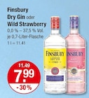 Dry Gin im V-Markt Prospekt Dry Gin von Finsbury im aktuellen V-Markt Prospekt für 7,99 €