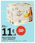 Bière Blonde Belge - TRIPEL KARMELIET dans le catalogue E.Leclerc