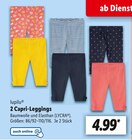 2 Capri-Leggings von lupilu für 4,99 € bei Lidl im Angebot 2 Capri-Leggings von lupilu im aktuellen Lidl Prospekt