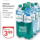 Aktuelle Wasser Angebote bei GLOBUS in Salzgitter Aktuelles Mineralwasser Angebot bei GLOBUS in Salzgitter ab 3,99 €