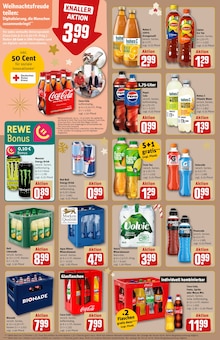 Coca Cola im REWE Prospekt "Dein Markt" mit 34 Seiten (Ludwigsburg)