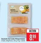 Lachs-Filetportionen Angebote von Deutsche See bei Marktkauf Aschaffenburg für 8,99 €