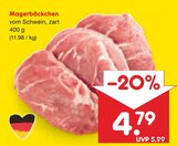 Aktuelles Magerbäckchen Angebot bei Netto Marken-Discount in Leipzig ab 4,79 €