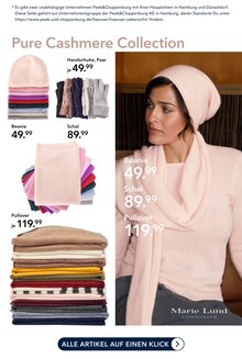 Bekleidung im aktuellen Peek und Cloppenburg Prospekt (Münster) Bekleidung im Peek und Cloppenburg Prospekt "COSY CASHMERE" mit 10 Seiten (Münster)