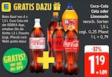Cola oder Limonade Angebote von Coca-Cola bei EDEKA Husum für 1,19 €