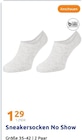 Sneakersocken No Show Angebote bei Action Siegen für 1,29 €