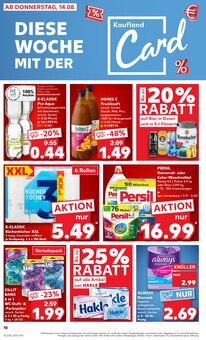 Bier im Kaufland Prospekt "Aktuelle Angebote" mit 58 Seiten (Nordhausen)
