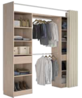 Dressing avec rideau - Castorama à Mérignac Dressing avec rideau en promo chez Castorama Mérignac à 139,00 €
