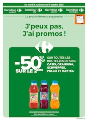 Prospectus Carrefour Proximité à Vieux-Berquin, "J’peux pas, J’ai promos !", 12 pages de promos valables du 07/10/2025 au 19/10/2025