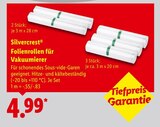 Folienrollen für Vakuumierer 2 Stück im Lidl Prospekt Folienrollen für Vakuumierer 2 Stück von Silvercrest im aktuellen Lidl Prospekt für 4,99 €