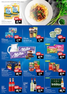 Konsum Prospekt der Woche "Frische Milch für's Frühstücksglück" Seite 2, 03.08.2026 bis 08.08.2026 für Dresden Aktueller Konsum Prospekt "Frische Milch für's Frühstücksglück" Seite 2 von 12 Seiten für Dresden