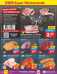 Braten im aktuellen Netto Marken-Discount Prospekt (Chemnitz) Braten im Netto Marken-Discount Prospekt "Aktuelle Angebote" mit 63 Seiten (Chemnitz)