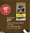 Dosettes café Classique - SENSEO en promo chez Casino Supermarchés Argenteuil à 4,95 €