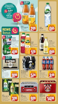 Wasser im aktuellen REWE Prospekt (Hamburg) Wasser im REWE Prospekt "Dein Markt" mit 33 Seiten (Hamburg)