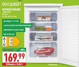 Gefrierschrank GS80-040E Angebote von Exquisit bei Marktkauf Wuppertal für 169,99 €